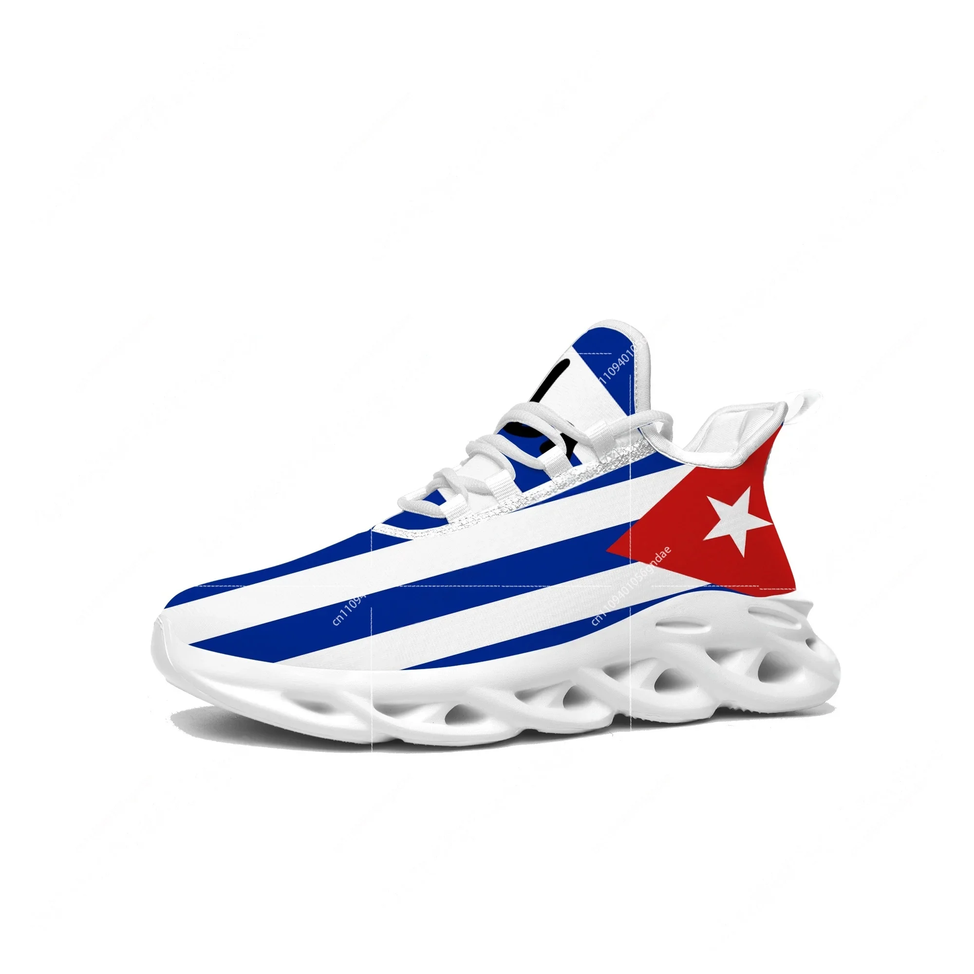 Cuban Flag Flats Sneakers Mens - огляд і ціна Men'S Fashion Running Shoes
