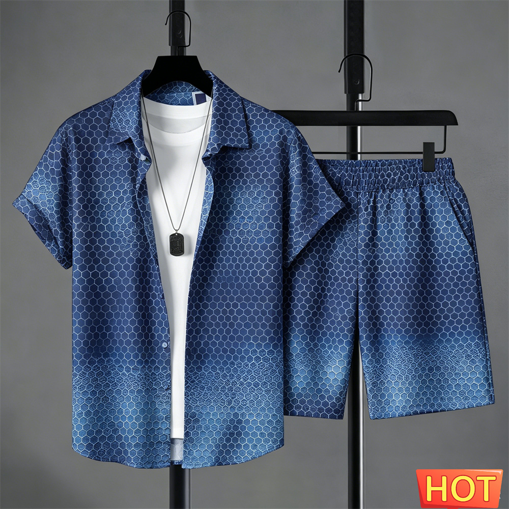 Summer Outfits Man Shirt Set G - огляд і ціна Men'S Fashion Outfits
