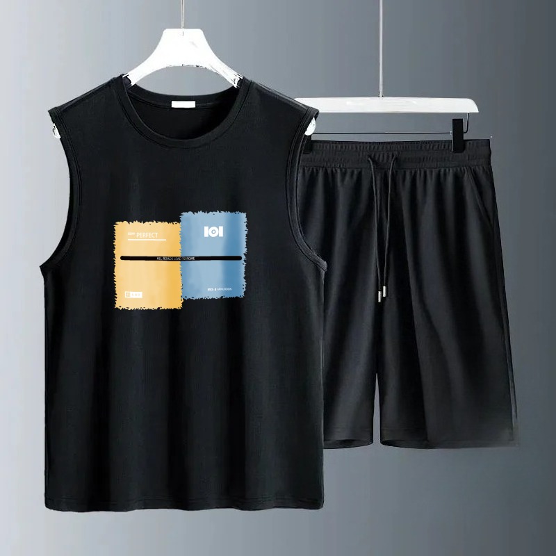 2026 Summer Tank top Set Casua - огляд і ціна Track Suit Men