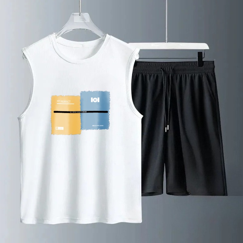 2026 Summer Tank top Set Casua - огляд і ціна Track Suit Men
