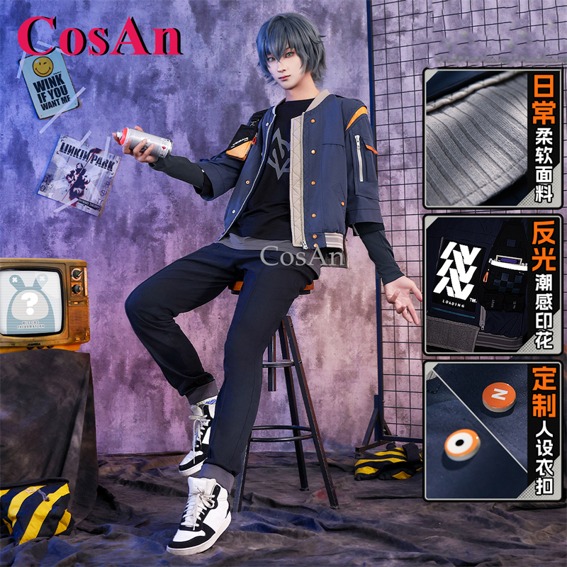 CosAn Game Zenless Zone Zero W - огляд і ціна Men'S Fashion Zone