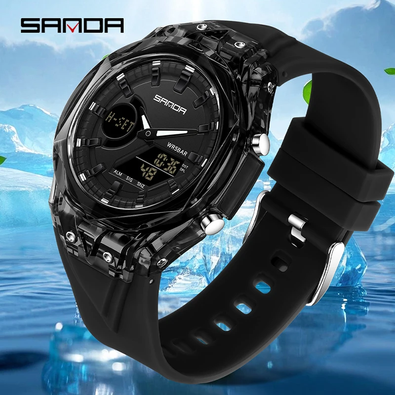 SANDA Fashion Electronic Quart - огляд і ціна Men'S Fashion Zone