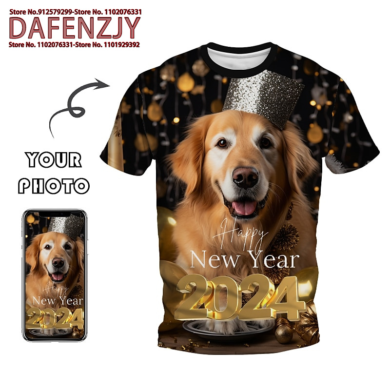 Custom Funny Pet Photo 3D All  - огляд і ціна Men Fashion Kids