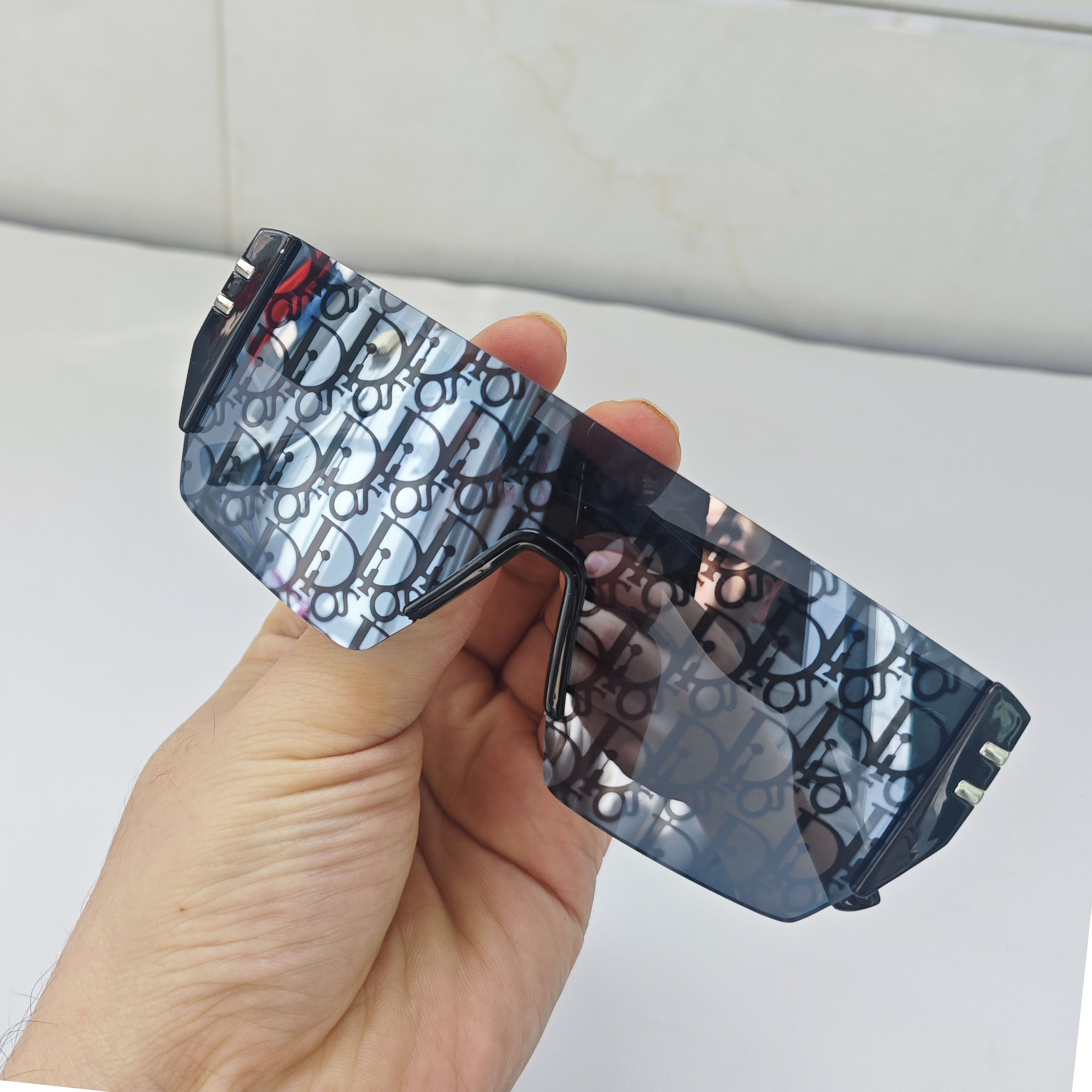 Luxury Shield Sunglasses Men W - огляд і ціна Men'S Fashion Y2K