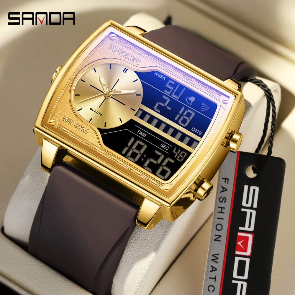 SANDA Brand Luxury Men's Quart - огляд і ціна Men'S Fashion Zone