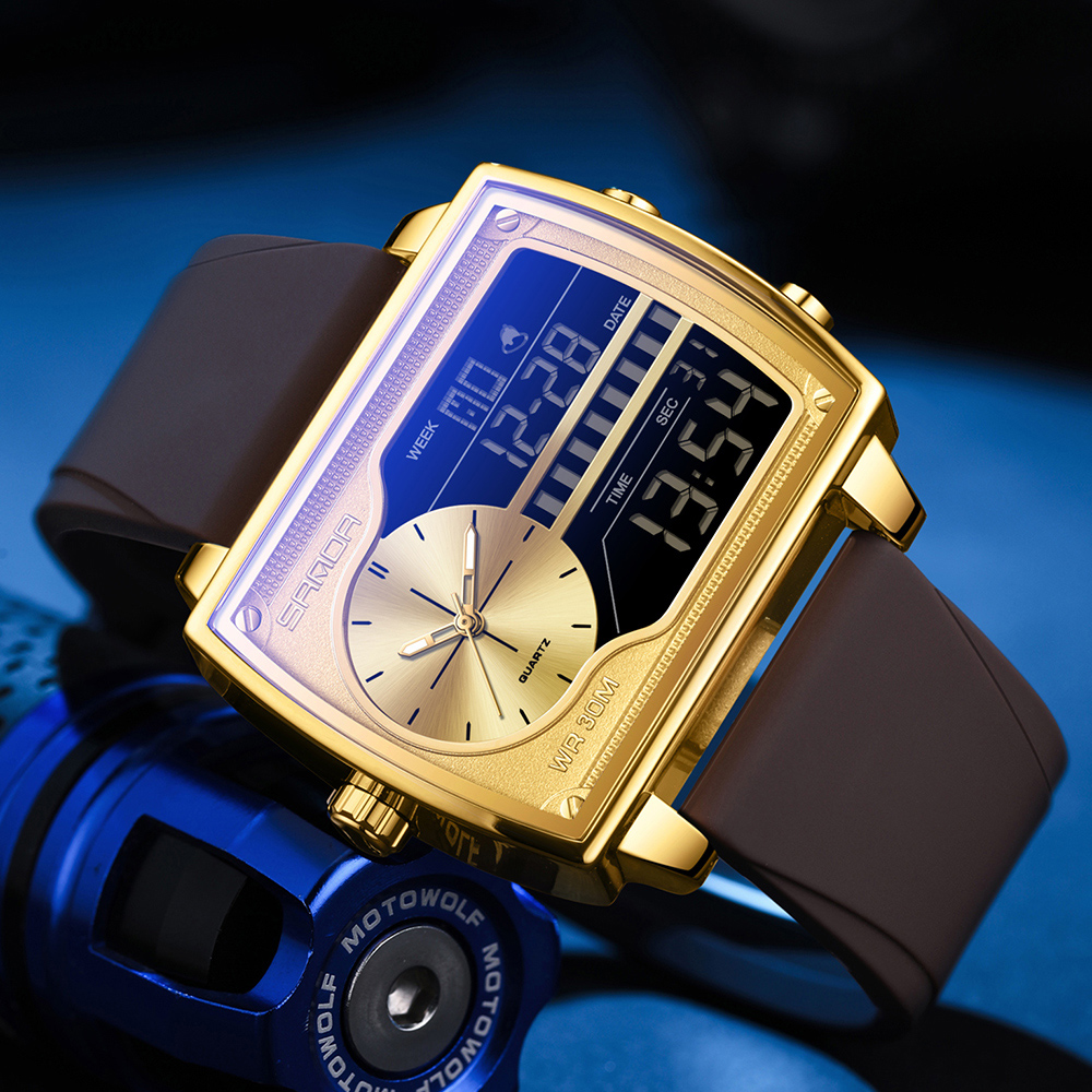SANDA Brand Luxury Men's Quart - огляд і ціна Men'S Fashion Zone