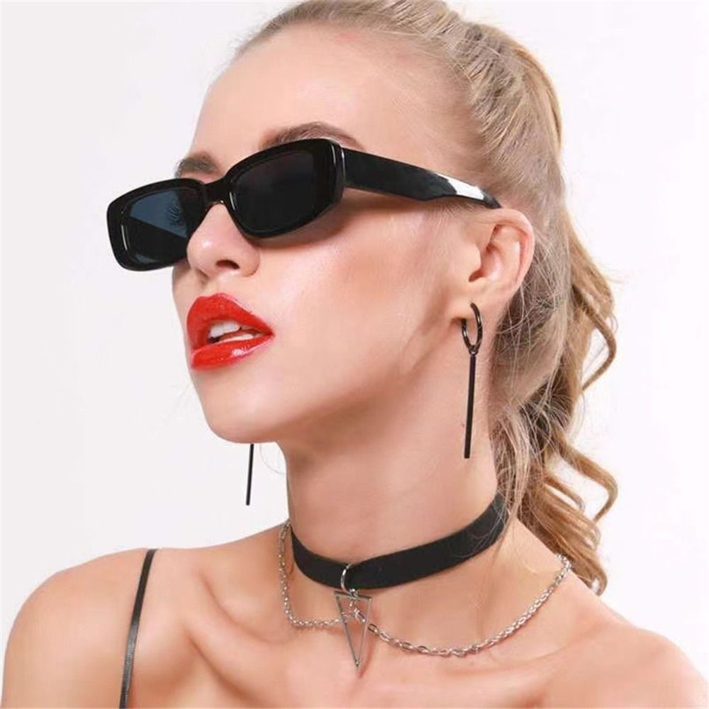 Trendy Narrow Square Frame Y2K - огляд і ціна Men'S Fashion Y2K