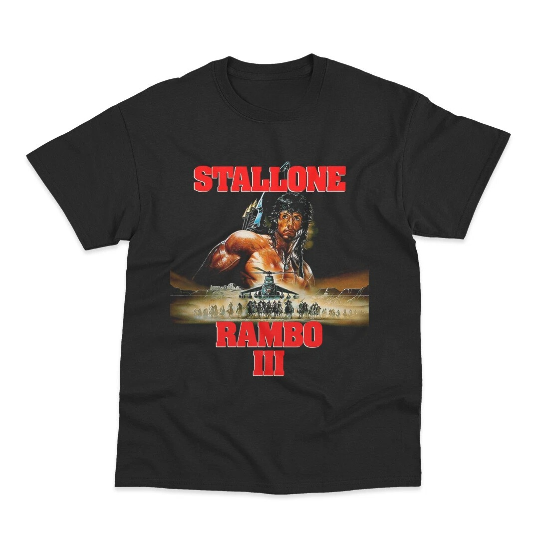 Rambo III T-Shirt Men's Classi - огляд і ціна Men'S Fashion From The 80S
