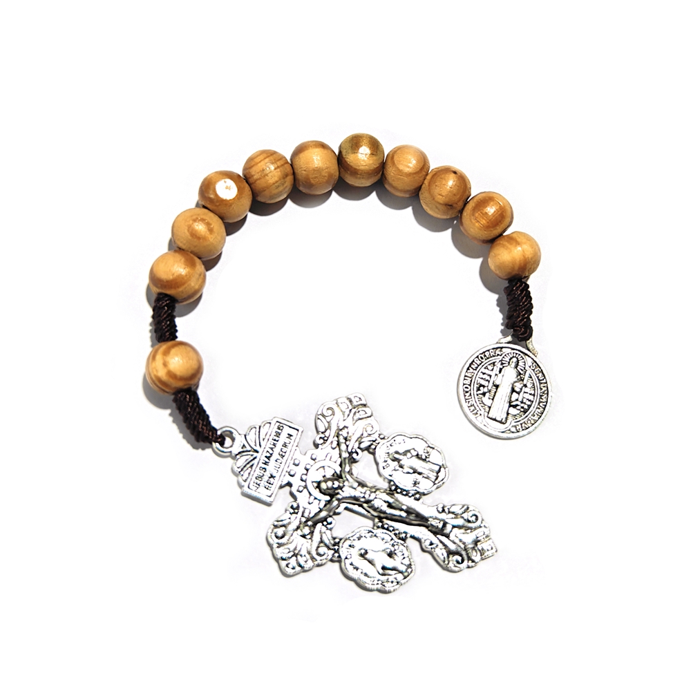 QIGO Open Woven Rosary Wooden  - огляд і ціна Men'S Fashion Easter