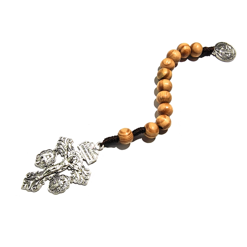 QIGO Open Woven Rosary Wooden  - огляд і ціна Men'S Fashion Easter