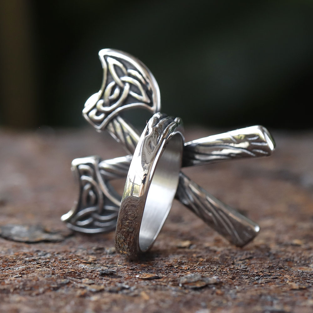 2025 Vintage Celtic Wolf Ax ri - огляд і ціна Men'S Fashion Guide