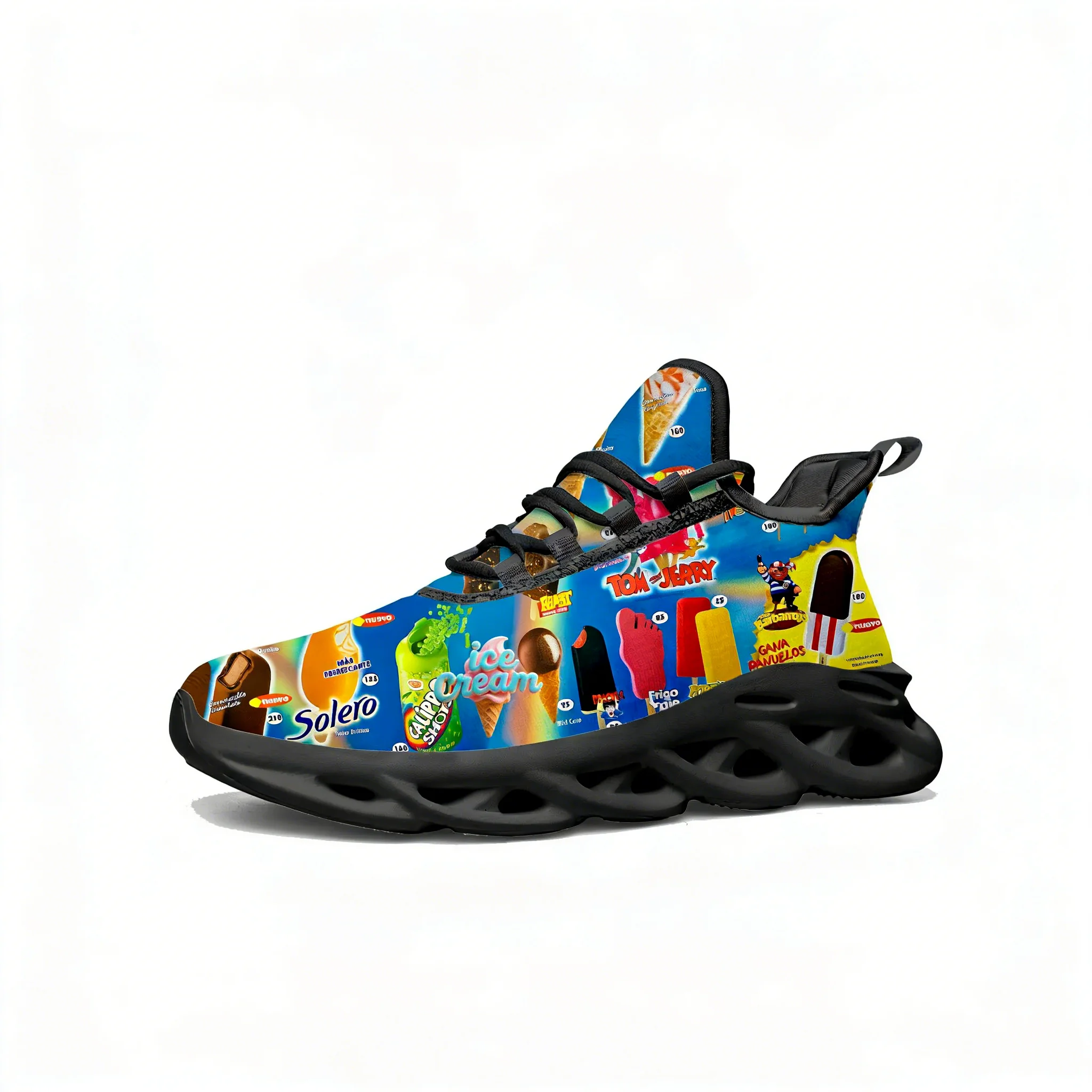Ice Cream Lace Mesh Shoes Flat - огляд і ціна Men'S Fashion Running Shoes