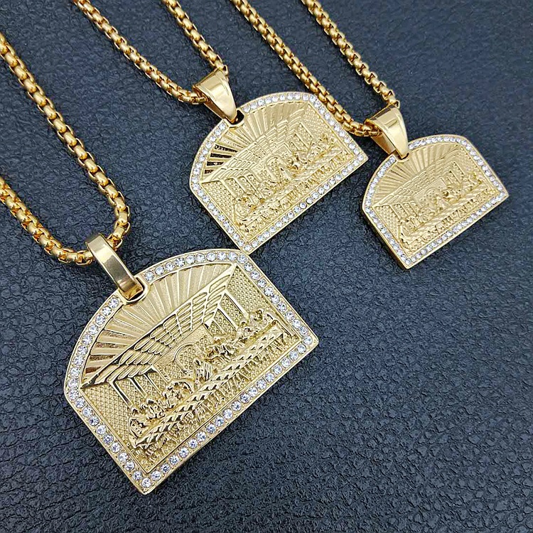 Hip Hop last dinner Pendant Ne - огляд і ціна Fashion Men Vogue