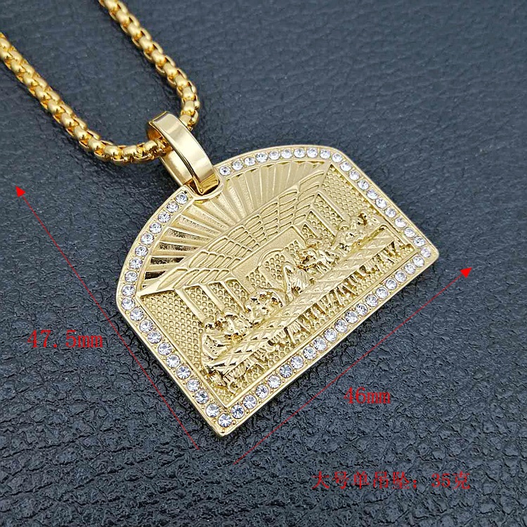 Hip Hop last dinner Pendant Ne - огляд і ціна Fashion Men Vogue