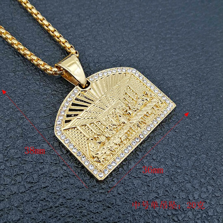 Hip Hop last dinner Pendant Ne - огляд і ціна Fashion Men Vogue