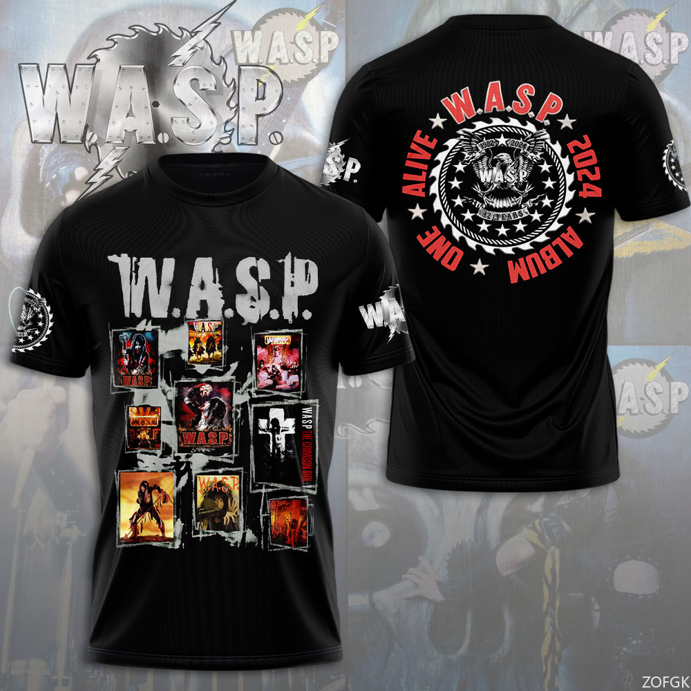 W.A.S.P Rock 3D Printing T-shi - огляд і ціна Men'S Fashion Y2K