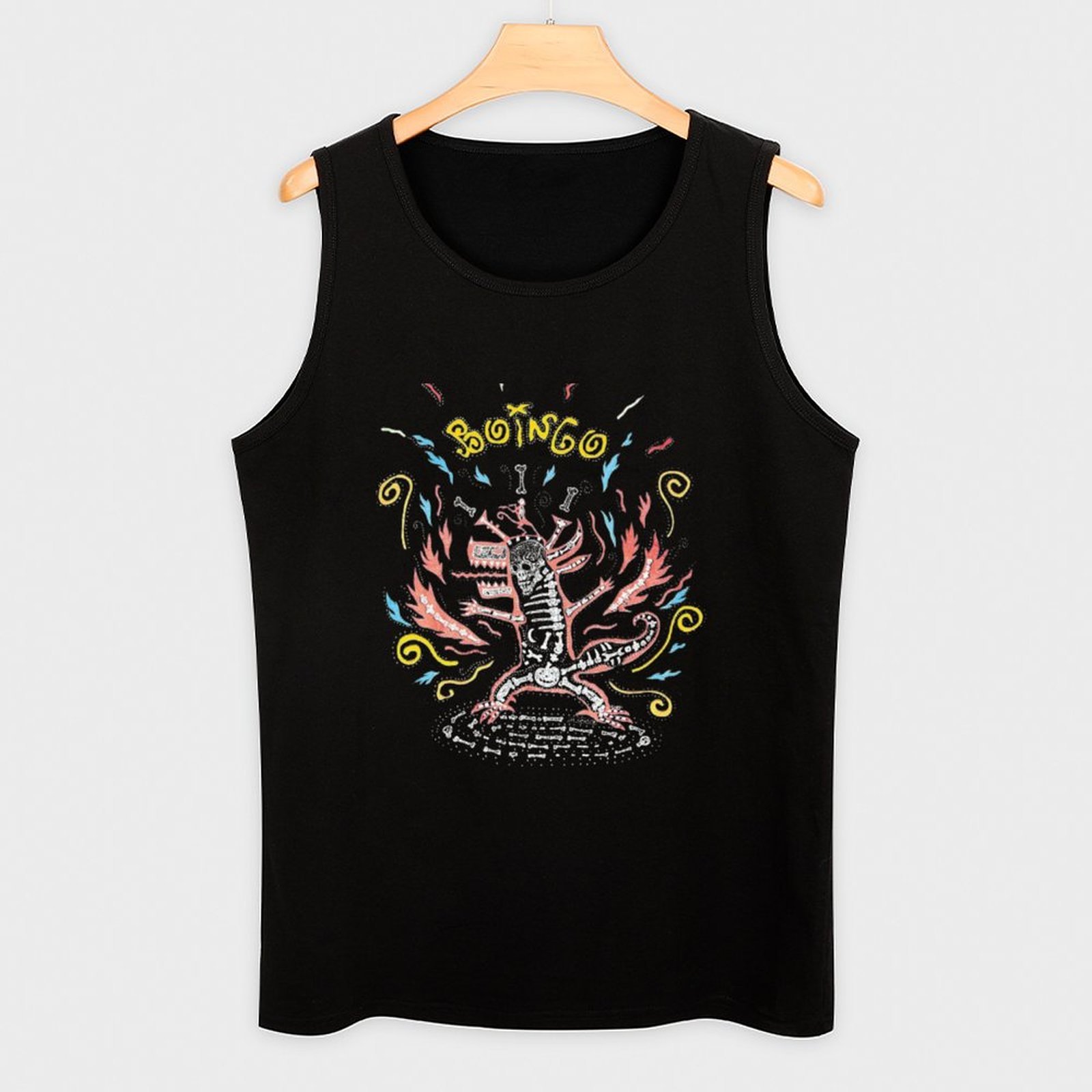 oingo boingo 80s Tank Top Grap - огляд і ціна Men'S Fashion From The 80S