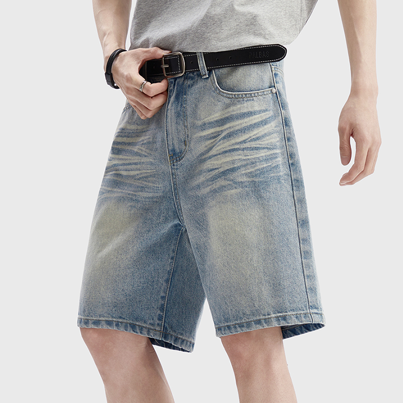 Vintage Washed Denim Shorts Me - огляд і ціна Men'S Fashion Jeans