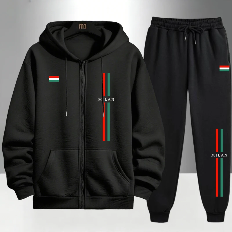 2026 Italy Printed Men's Set Z - огляд і ціна Men'S Fashion For 2026