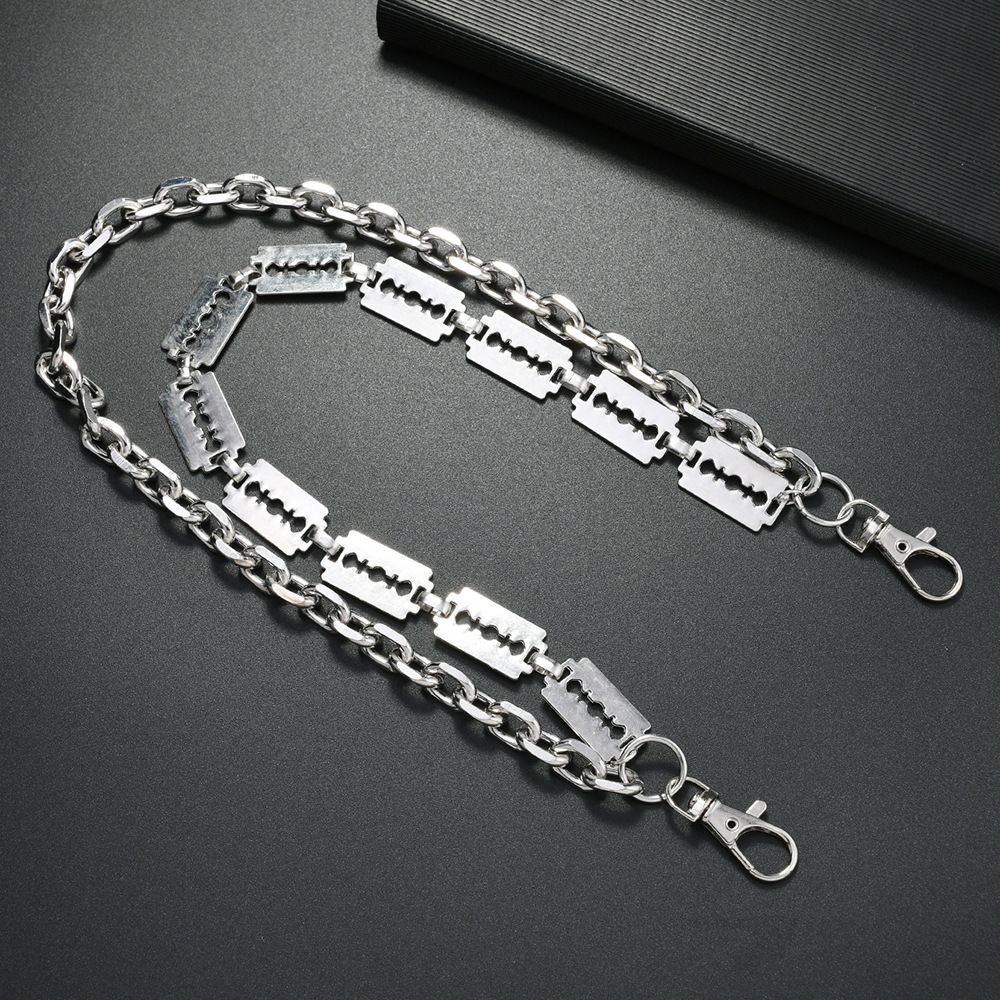 Punk Metal Chain Keychains for - огляд і ціна Men'S Fashion Jeans