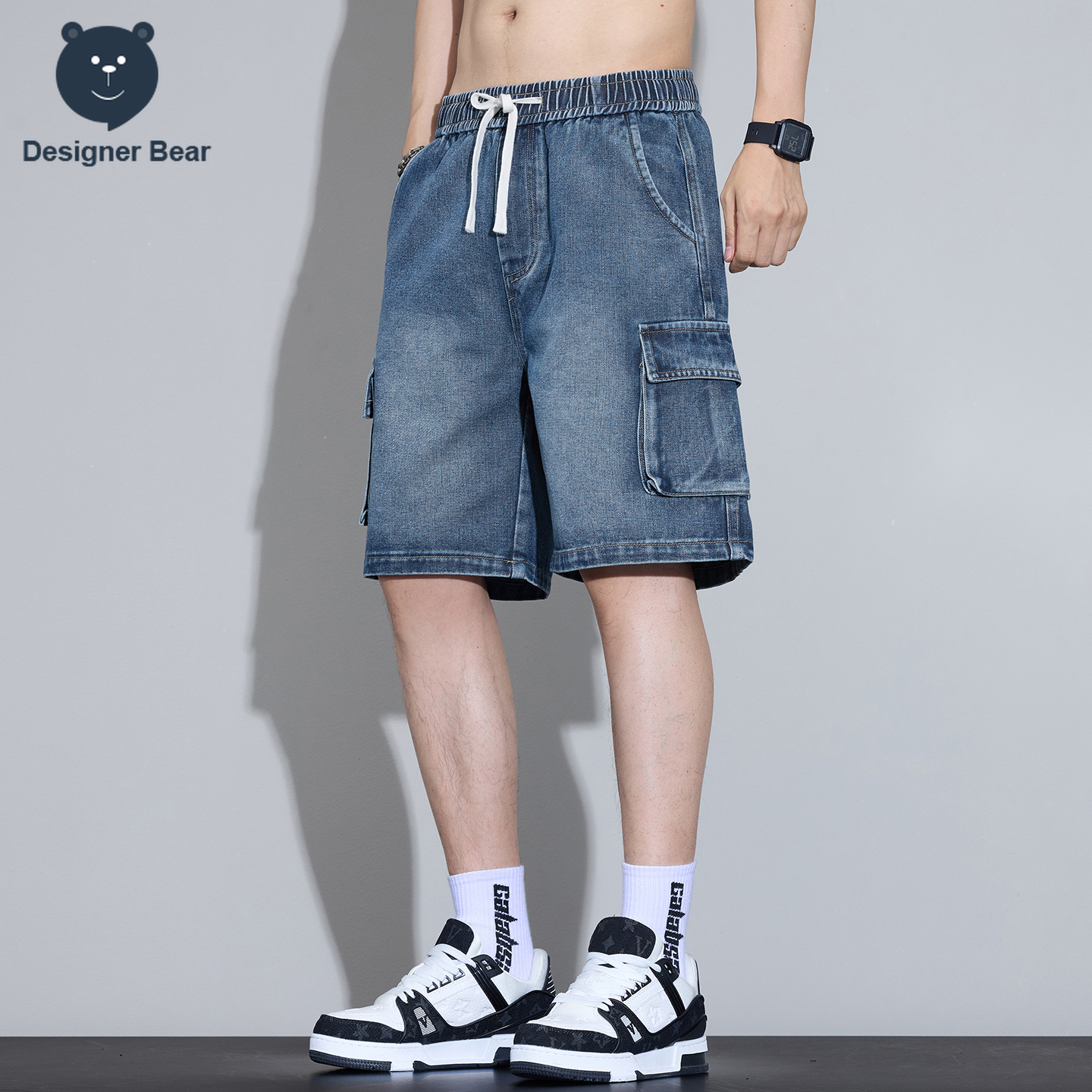 Men's Multi-Pocket Cargo Denim - огляд і ціна Men'S Fashion Jeans