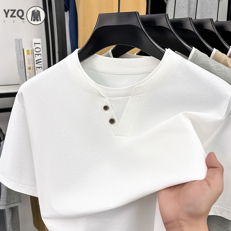 Mens Short Sleeve T Shirt Henl - огляд і ціна Men Fashion Upper
