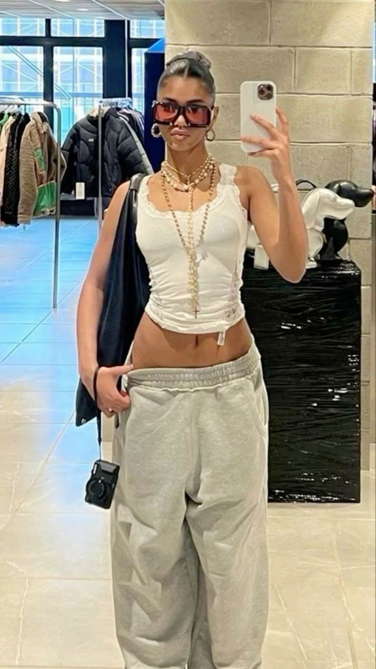 American Baggy Women Gray Swea - огляд і ціна Men'S Fashion For 60 Year Old
