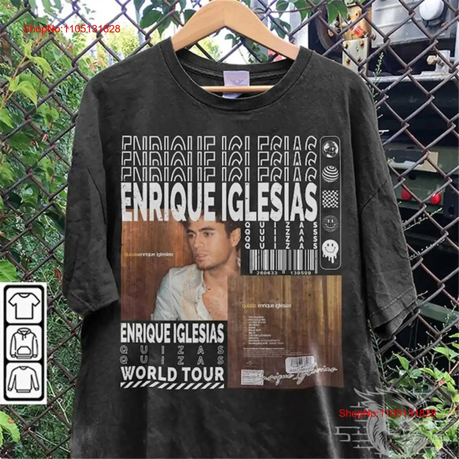 Enrique Iglesias Music T Shirt - огляд і ціна Men'S Fashion Quiz